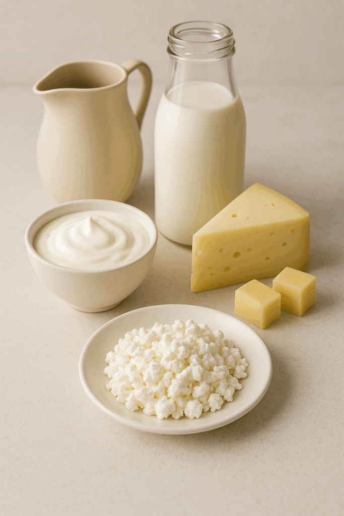 減量中におすすめの乳製品 ヨーグルトとチーズの画像